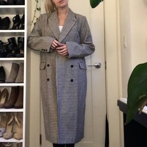 Oversized Wool Coat - Super warm - Size 14